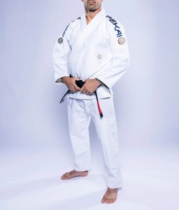 Uniforme de karaté blanc de haute qualité pour bébés et tout-petits, confortable, BJJ, Taekwondo, Jiu Jitsu, GIs, vêtements d'arts martiaux personnalisés, extensible - Product Image 3