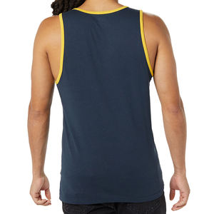 Camiseta sin mangas de verano con logotipo personalizado para hombre, chaleco transpirable ajustado para gimnasio, ropa informal de verano sin mangas para gimnasio en varios colores - Product Image 3