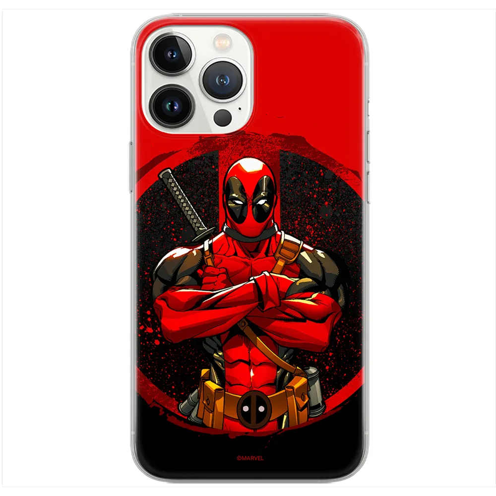 Factory Wholesale Custom Soft TPU Mobile Cover Bulk Phone Case Deadpool 006 Marvel Full Print Red Buy At Best Price