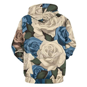 เสื้อฮู้ดดี้ไซส์ใหญ่พิเศษสำหรับผู้ชาย ผ้าฝ้าย 100% แบบเรียบ สวมใส่สบายในฤดูหนาว ออกแบบโลโก้ได้ตามต้องการ - Product Image 5