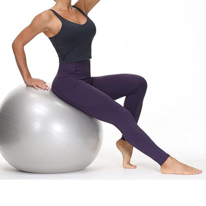 กางเกงเลกกิ้งออกกำลังกายรัดเอวยืดหยุ่นสำหรับผู้หญิงกางเกงโยคะวิ่งยกสะโพก - Product Image 5