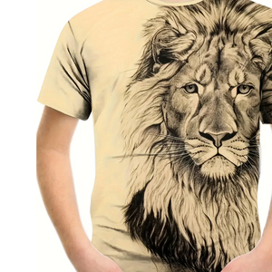 เสื้อยืดเด็กผู้ชายแขนสั้นผ้าฝ้ายถักคุณภาพสูงพิมพ์ลายตามสั่ง ระบายอากาศได้ดี ไม่เป็นขุย ผลิตในปากีสถาน - Product Image 2