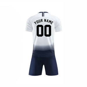 Conjunto de entrenamiento de fútbol para hombres de alta calidad uniforme de jersey con logotipo personalizado con camisa y chándal servicio OEM - Product Image 2