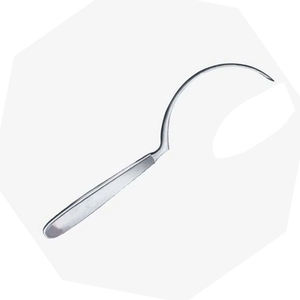 Aguja JONESCO de la mejor calidad al por mayor para sutura de alambre, instrumentos quirúrgicos de acero inoxidable de 185mm, aprobado CE ISO por Surgiright - Product Image 5
