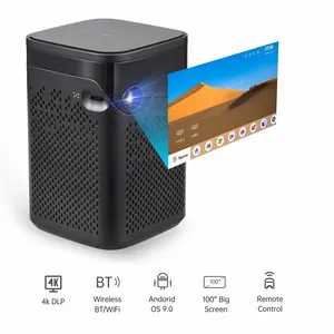 RUIYOU 야외 휴대 전화 피코 포켓 전체 HD 홈 시어터 프로젝터 충전식 1080p 휴대용 Dlp 미니 프로젝터