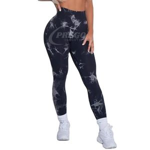 Leggings Deportivos para Mujer 2026, Cintura Alta, Sin Costuras, Nailon y Elastano, Secado Rápido, Transpirables, Ecológicos, con Cinturón - Product Image 1