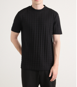 Nueva llegada 2025, venta al por mayor, camiseta de alta calidad para hombre, camiseta de manga corta de verano de ajuste Regular de algodón para hombre - Product Image 1