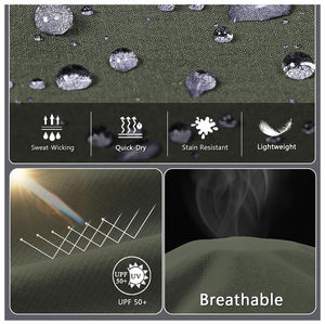 Pantalones Softshell ligeros para hombre High Street Nuevo último diseño Pantalones de esquí al aire libre Snow Cargo Wide Leg Streetwear Snowboard - Product Image 4