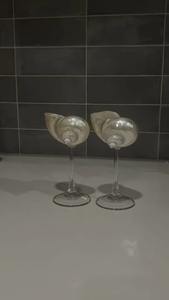 Copa de Caracol vietnamita Seashells Cup agrega copa de Caracol de sensación costera utilizada en colecciones de decoración con estilo - Product Image 5