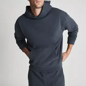 ชุดวอร์มสำหรับผู้ชายชุดวอร์มใส่เล่นกีฬาสำหรับวิ่งจ๊อกกิ้งผ้าซับลิเมชันสีพื้น - Product Image 4