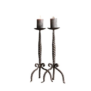 Top Arrivage Métal Fer Candélabre Taille Personnalisée Forme Couleur Bougeoir Vintage Design Utilisations Dans La Maison Déco Et Loi Religieuse - Product Image 5