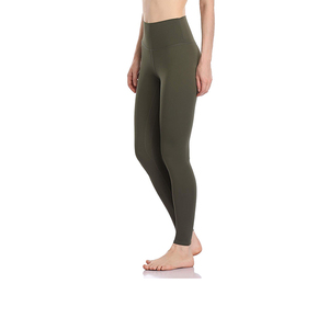 Best Selling <b>Women's</b> Custom Design Yoga <b>Leggings</b> Breathable Quick Dry Solid <b>Pattern</b> with Elastic Waist Wholesale - Product Image 6