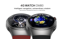 Jam tangan pintar Android AMOLED 1.43 inci HD, layar bulat kualitas tinggi tahan air 4g