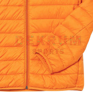 Chaqueta Acolchada de Manga Larga para Hombre, Nueva Colección de Invierno, Cuello Alto, Logotipo Frontal, Transpirable, Ecológica, Color y Talla Personalizables - Product Image 5