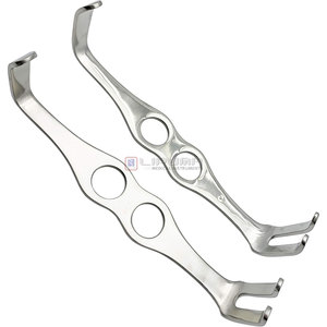 Retractores Mathieu de alta calidad, par doble, 200mm, retractores quirúrgicos romos de doble extremo, Juego de 2 instrumentos médicos esterilizados - Product Image 1