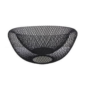 Cesta de hierro de metal de nuevo diseño en forma redonda con asa Cesta de fruta Utensilios de cocina de mesa Cesta de almacenamiento de verduras - Product Image 6