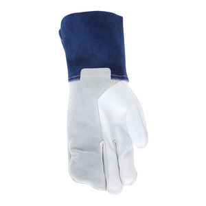 Guantes de soldadura Tig de cuero de piel de cabra Guantes de construcción ignífugos resistentes al calor y chispas de alta calidad - Product Image 2