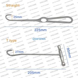 Crochet osseux, instrument de chirurgie orthopédique, rétracteur réutilisable, crochet de levage, acier inoxydable allemand, outil chirurgical vétérinaire manuel - Product Image 3