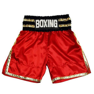 Short de boxe MMA pour hommes personnalisé OEM Short de boxe MMA Muay Thai en polyester avec impression et broderie par sublimation réglable - Product Image 5