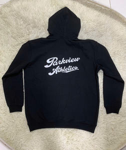 Sudadera con Capucha Unisex de Felpa 100% Algodón de 340g, Personalizada con Estampado y Bordado, Antiarrugas, Tejido a Cuadros, Manga Murciélago - Product Image 5