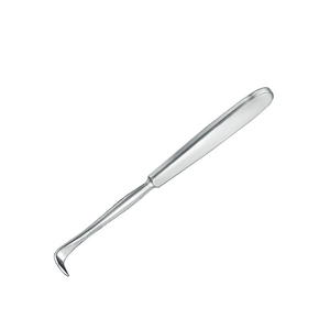 Elévateur manuel en acier Langenbeck Rasoir droit de 190mm avec base tranchante de 16mm Instrument non stérile pour salles de chirurgie - Product Image 2