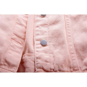 Nouvelle arrivée Veste en jean pour femmes Veste en jean à manches longues de haute qualité Coupe classique Vêtement de rue tendance Veste en jean pour femmes - Product Image 6