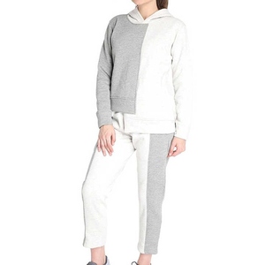 Ensemble de survêtement en molleton surdimensionné pour femmes sur mesure combinaison de fitness en coton rose de grande taille tissu doux et confortable vente en gros de qualité supérieure - Product Image 2