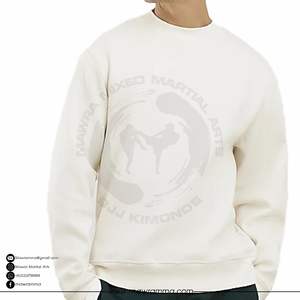Nouveau sweat-shirt Mawra 100% laine, lourd, brodé, écologique, tendance, surdimensionné, streetwear d'hiver, haute qualité, extérieur - Product Image 6
