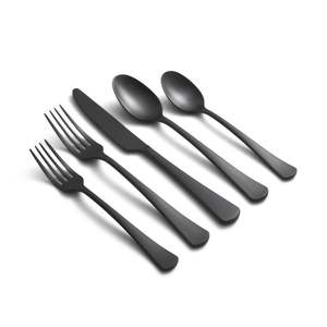 Juego de Cubiertos de Acero Inoxidable de Lujo Hechos a Mano en India, Cuchillo, Tenedor y Cuchara de Plata, Estilo Occidental para Restaurante - Product Image 1