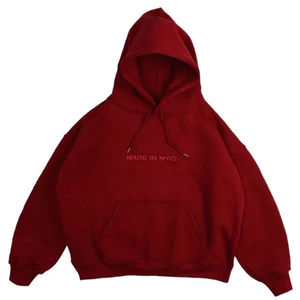 <b>TRENDY</b> Breathable Fleece <b>Hoodie</b> for Winter Comfortable Polyester/Cotton Blend Quick Dry Embroidered Beaded Design Digital - Product Image 1