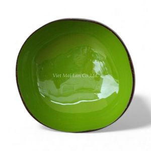 Cuenco de Coco con Incrustaciones de Nácar, Hecho a Mano, Natural, Ecológico, Decorativo - Product Image 2