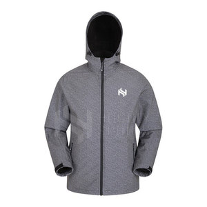 Chaqueta cortavientos con capucha de diseño personalizado para hombre, ropa de calle de color sólido para invierno - Product Image 1