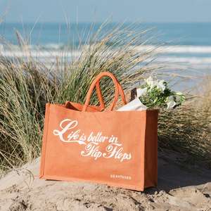 Sac fourre-tout en jute biodégradable personnalisé EcoHold sac fourre-tout à bandoulière durable pour femmes sac promotionnel réutilisable - Product Image 4