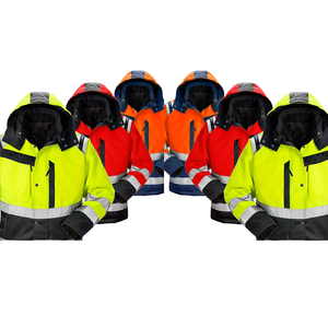 <span class=keywords><strong>Yolite</strong></span> Hi VIS quần áo các nhà sản xuất 3 trong 1 thứ hai tay áo khoác LEVIS Thiết kế dệt Kim phản quang kỹ thuật đồng phục bảo hộ lao động - Product Image 1