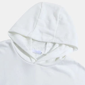 เสื้อฮู้ดดี้แบบสวมหัวทรงโอเวอร์ไซส์ ผลิตตามสั่ง ล้างสีแบบแอซิดวอช พิมพ์ลายด้วยความร้อน น้ำหนัก 300 กรัม ผ้าฝ้าย 100% สีซีดแบบซันเฟด แห้งเร็ว เหมาะสำหรับฤดูหนาว - Product Image 3