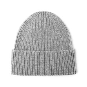 Vente en gros de bonnets d'hiver unisexes 100% laine de qualité stable chapeaux personnalisés tricotés à motif solide casquettes de haute qualité PK - Product Image 1