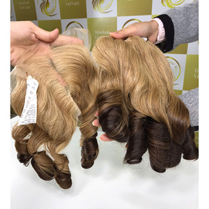 Extensions de cheveux humains bruts sans colle à double trame et cuticule alignée Perruques HD Lace Frontal Lace Front Wig - Product Image 6