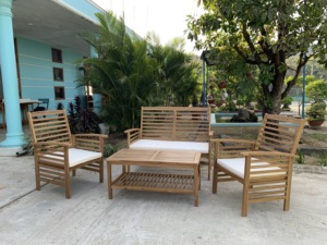 Canapé de jardin en bois-Best Outdoor Furniture 2023 - Product Image 3