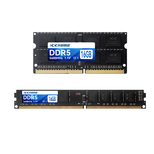 DDR5 Laptop RAM 5600MHz 1.1V Memory Stick 16GB 32GB High Speed Upgrade Module for Notebook