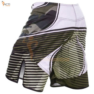 Venta al por mayor Hombres MMA Shorts Hombres ligeros MMA Shorts Último diseño Personalizado Logo MMA Shorts - Product Image 4