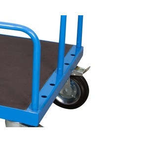 Industrial Plywood Panel <b>Transport</b> Trolley 130x80 Non-Slip Surface Three Four-Wheel Options 100kg Load Capacity OEM - Product Image 2