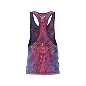 Quick Dry Men's Racerback Tank Top for Gym Fitness Marathon <b>Running</b> Singlet Sublimation Blank Athletic Stringer Tank Top Men - Product Image 2