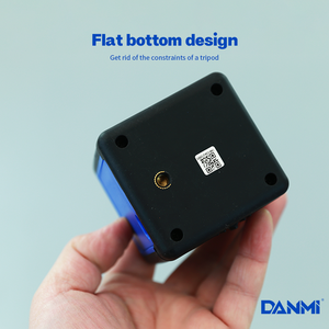 Danmi <span class=keywords><strong>Mini</strong></span> 2 Dòng Không Thấm Nước Quay Màu Xanh Lá Cây Chữ Thập Dòng 360 Độ Tự San Lấp Mặt Bằng Laser Cấp Cho Xây Dựng - Product Image 6