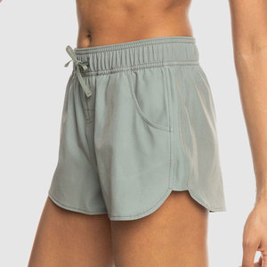 Nueva tendencia, superventas, pantalones cortos de baño para mujer, cintura alta, secado rápido, transpirable, anticontracción, ligero, servicio OEM de alta calidad - Product Image 4