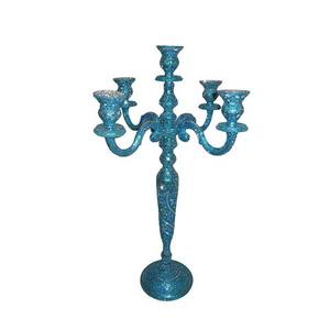 เชิงเทียนสีทองสำหรับตกแต่งและตกแต่งในเทศกาลคริสต์มาสเชิงเทียนทองเหลืองสำหรับบ้านและโรงแรม - Product Image 3