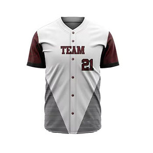 ชุดเบสบอลดีไซน์ใหม่ล่าสุด ระบายอากาศได้ดี คุณภาพพรีเมียม สีและโลโก้ปรับแต่งได้ - Product Image 3
