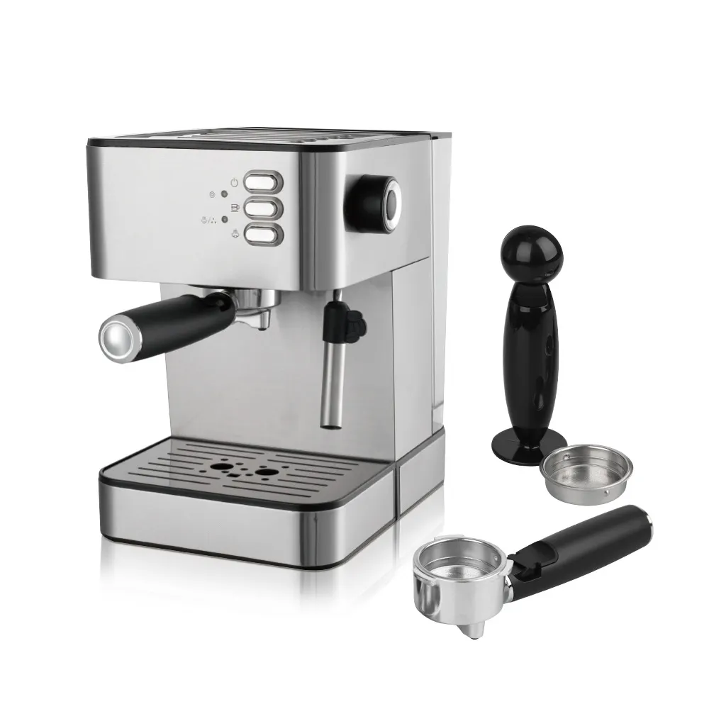 Coreano italia Gevi nero 20 Bar compatto Capuchino semiautomatico Espresso cialde macchina da caffè Espresso-macchina da caffè