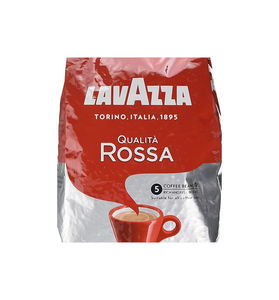 Café en grains entiers Lavazza Qualita Rossa authentique 1 kg, faible MOQ pour les vendeurs et revendeurs en ligne - Product Image 1