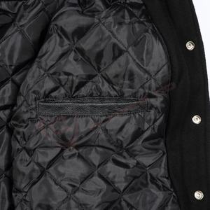 Bonne Qualité Letterman Garçons-Collège Hommes Varsity Vestes Respirant À Manches Longues En Cuir Véritable Laine Pour L'hiver Travail Style Tissu - Product Image 6