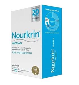 Suplemento Alimenticio Nourkrin Unisex para el Crecimiento y la Preservación del Cabello con Escualano y Ácido Glicólico, Paquete Económico - Product Image 1